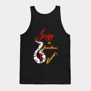 Jazz is freedom... Tank Top